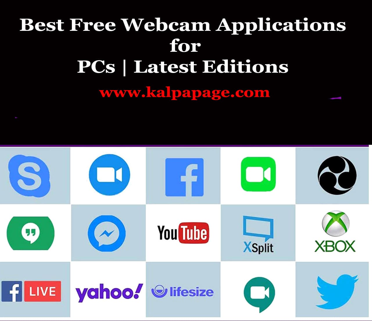 Best Free Webcam Applications for PCs | Latest Editions Best Free Webcam Applications for PCs