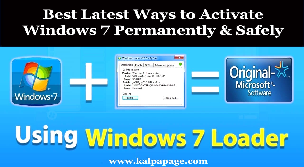 Best Latest Ways to Activate Windows 7 Permanently & Safely Best Latest Ways to Activate Windows 7 Permanently & Safely