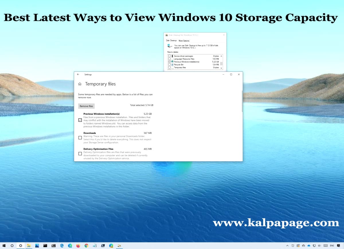 Best Latest Ways to View Windows 10 Storage Capacity Best Latest Ways to View Windows 10 Storage Capacity