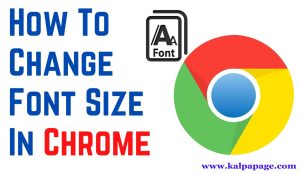 How To Change The Font Size Of Text On Chrome Tabs In Windows 1011