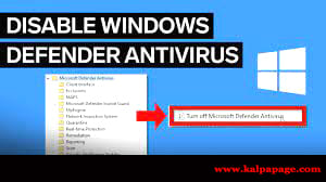 How to Disable Windows Defender Antivirus in Windows 10 How to Disable Windows Defender Antivirus in Windows 10