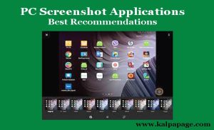 PC Screenshot Applications Best Recommendations
