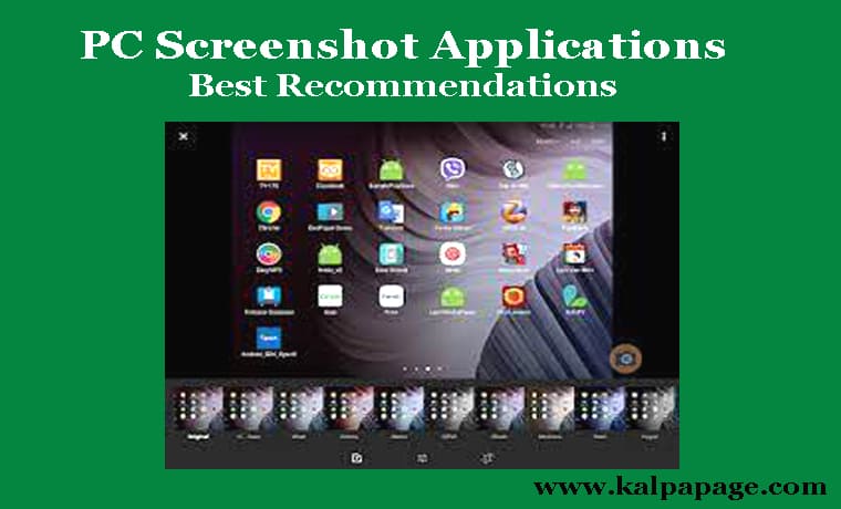 PC Screenshot Applications Best Recommendations PC Screenshot Applications Best Recommendations