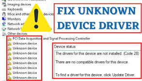 How to download driver for Unknown Device in Device Manager How to download driver for Unknown Device in Device Manager