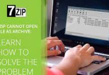 7-Zip Cannot Open Files As Archive Error 7-Zip Cannot Open Files As Archive Error