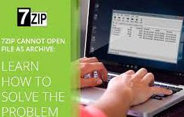 7-Zip Cannot Open Files As Archive Error