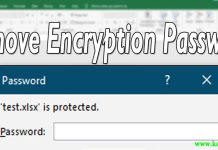 How To Remove Encrypted Microsoft Excel Password How To Remove Encrypted Microsoft Excel Password