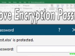 How To Remove Encrypted Microsoft Excel Password