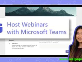 How to Allow Users Schedule Webinars In Microsoft Teams