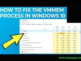 How to Fix Vmmem High Memory and CPU Usage