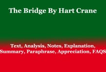 The Bridge By Hart Crane: Text, Analysis, Notes The Bridge By Hart Crane