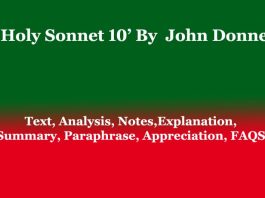 Holy Sonnet 10 By  John Donne