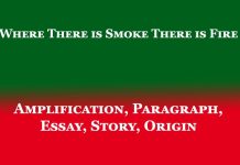 Where There is Smoke There is Fire | Amplification, Paragraph, Essay, Story, Origin Where There is Smoke There is Fire