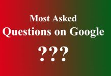 Most Asked Questions on Google Most Asked Questions on Google